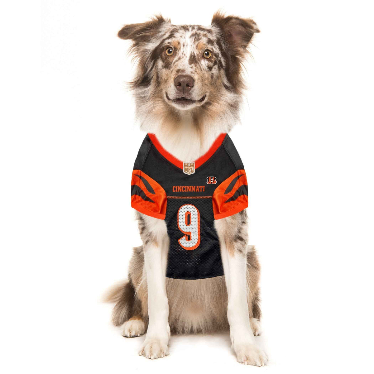 NFL Cincinnati Bengals Joe Burrow Mesh Pet Jersey