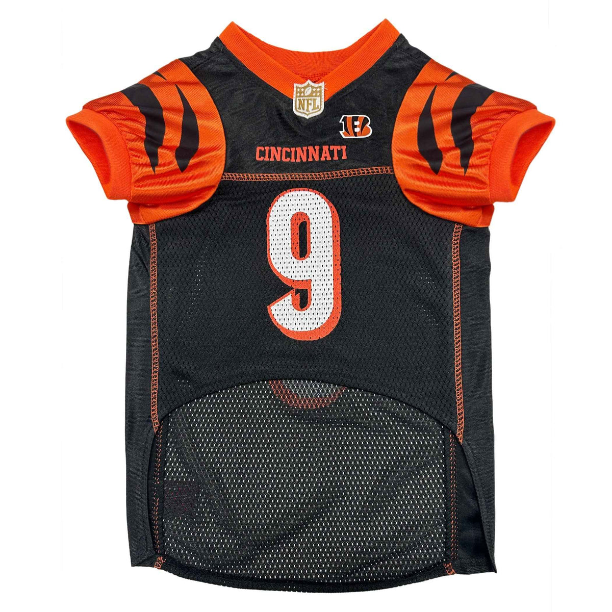 NFL Cincinnati Bengals Joe Burrow Mesh Pet Jersey