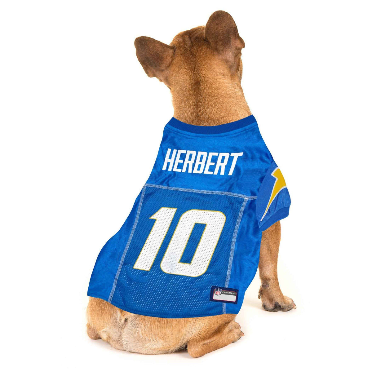 NFL Los Angeles Chargers Justin Herbert Mesh Pet Jersey