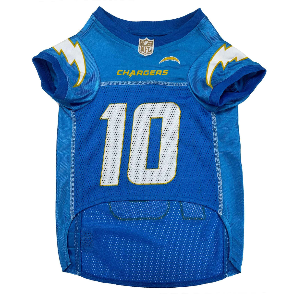NFL Los Angeles Chargers Justin Herbert Mesh Pet Jersey