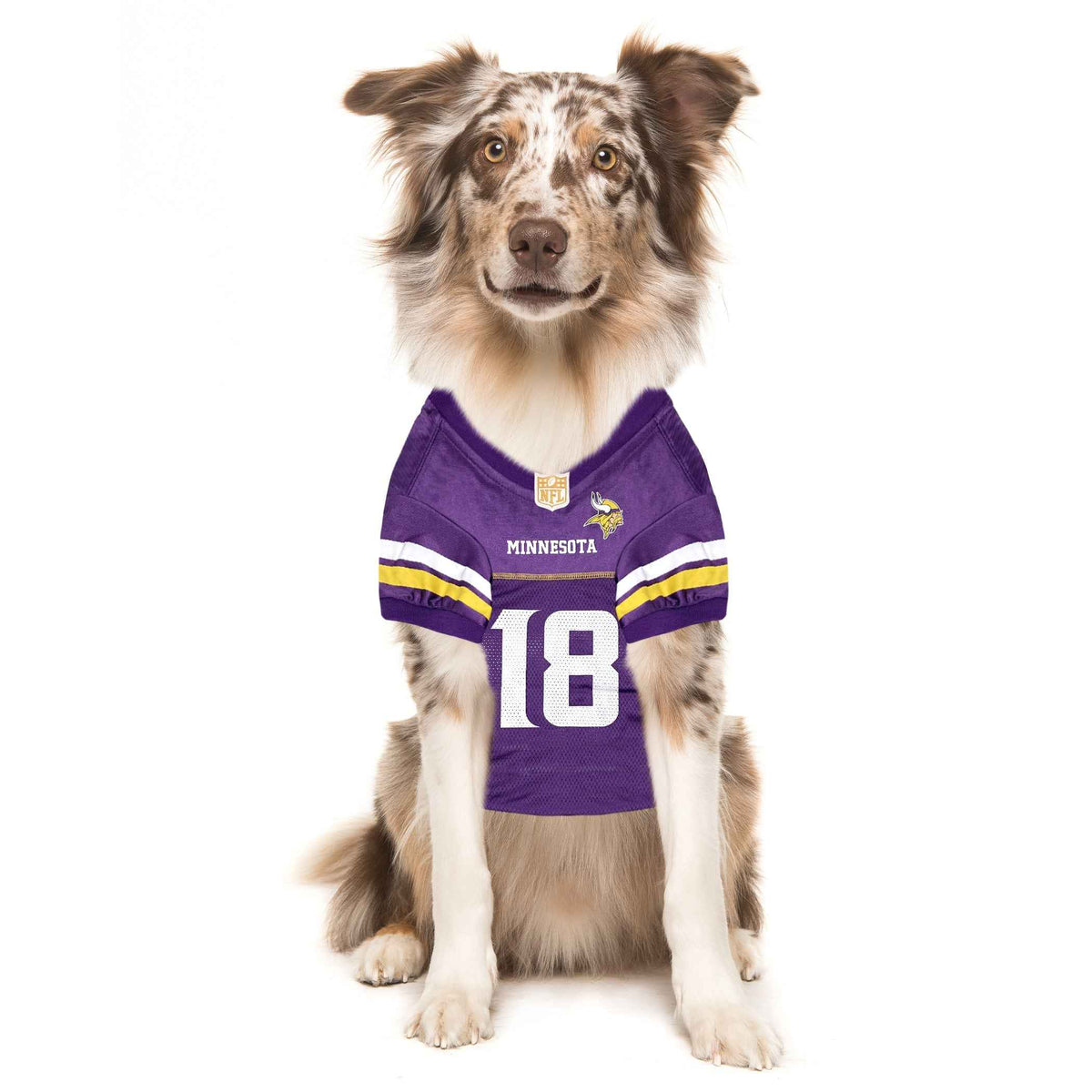NFL Minnesota Vikings Justin Jefferson Mesh Pet Jersey