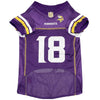NFL Minnesota Vikings Justin Jefferson Mesh Pet Jersey