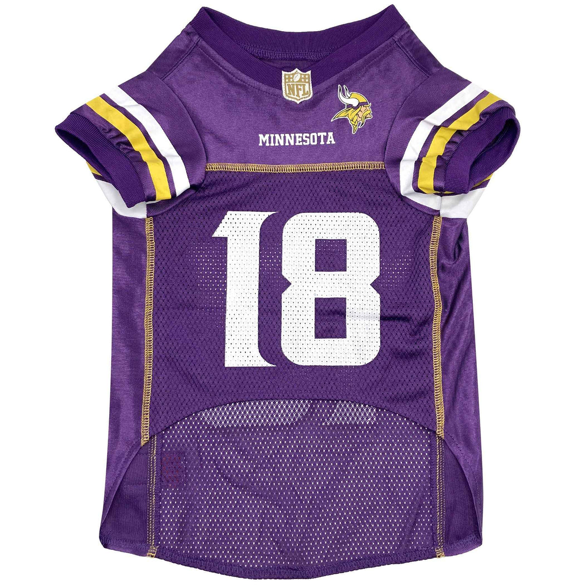 NFL Minnesota Vikings Justin Jefferson Mesh Pet Jersey