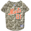 MLB New York Mets Camo Mesh Pet Jersey