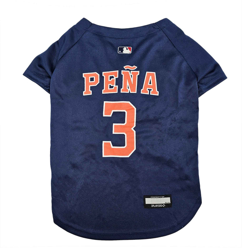 MLB Houston Astros Jeremy Pena Mesh Pet Jersey