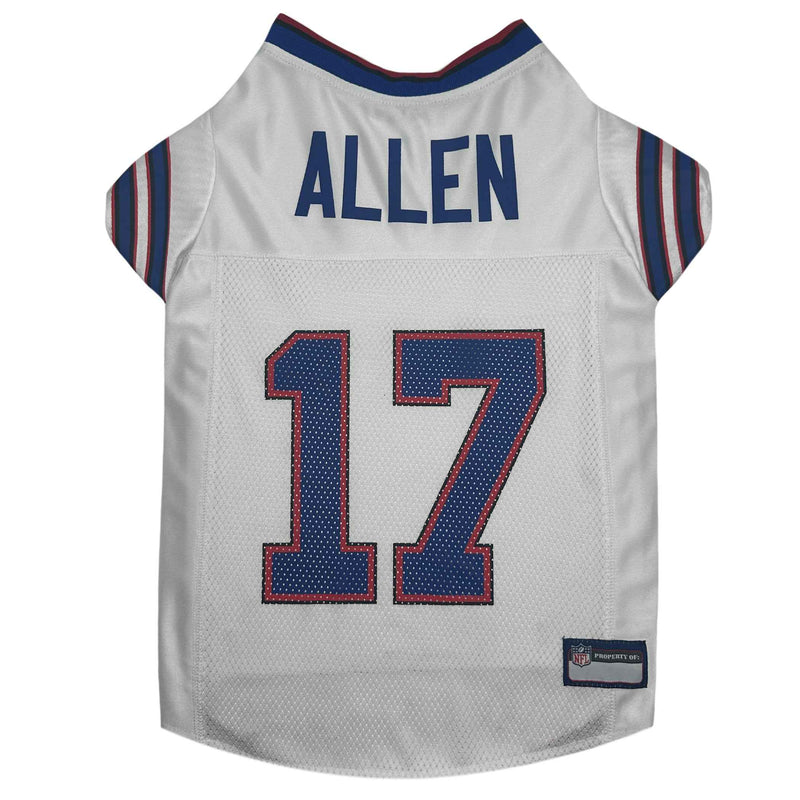 NFL Buffalo Bills Josh Allen Road Mesh Pet Jersey