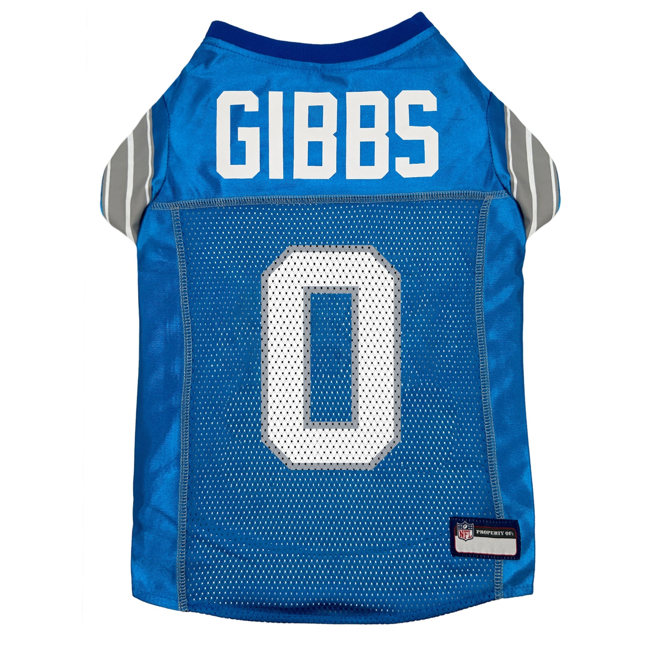 Jahmyr Gibbs Pet Striped Jersey (Det)