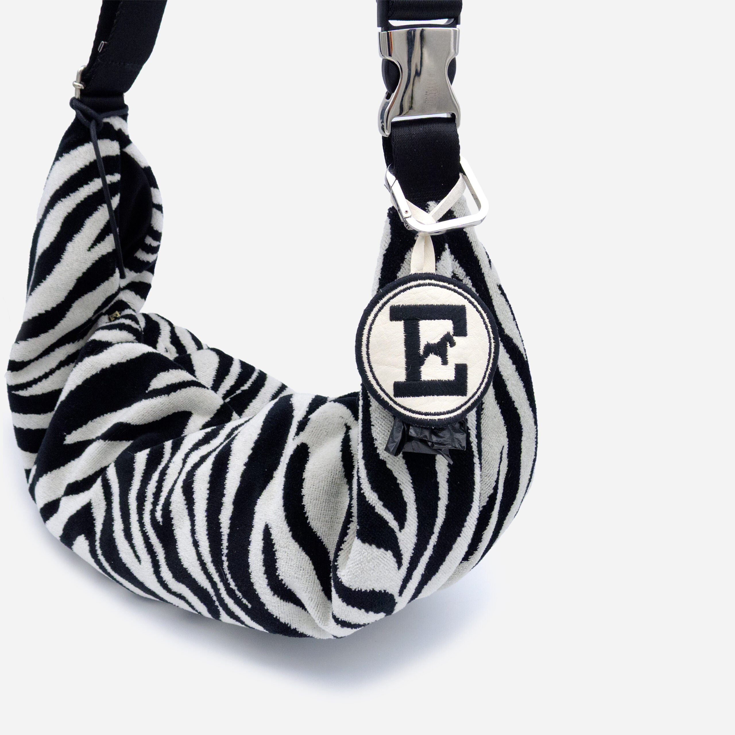Jungle Pouch: Luxury Animalier Dog Sling | Soft Cotton Sponge