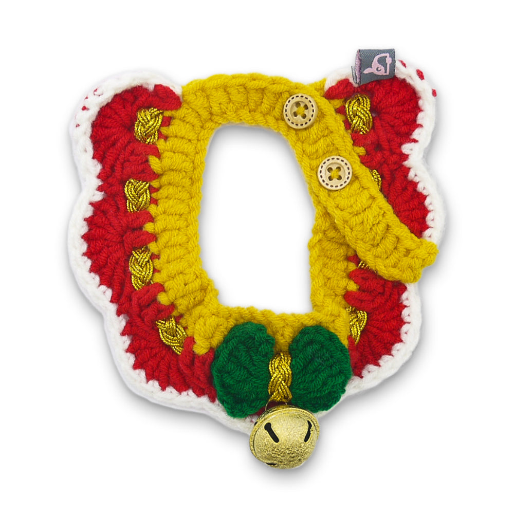 DOGO Jingle Bell Crochet Dog Collar