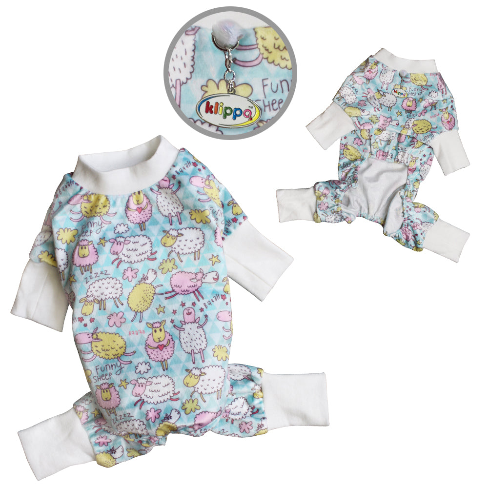 Ultra Soft Minky Funny Sheep Pajamas