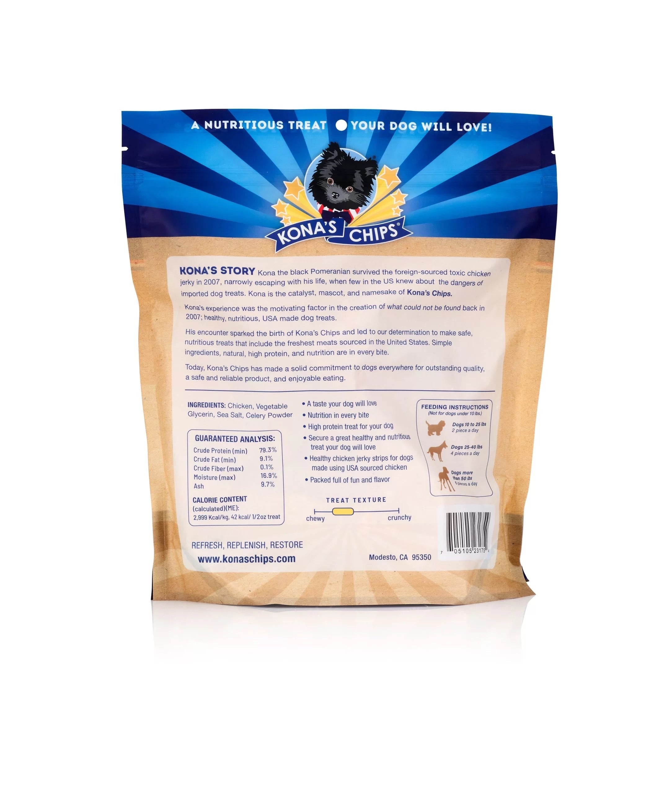 Konas Chicken Jerky - HT Animal Supply