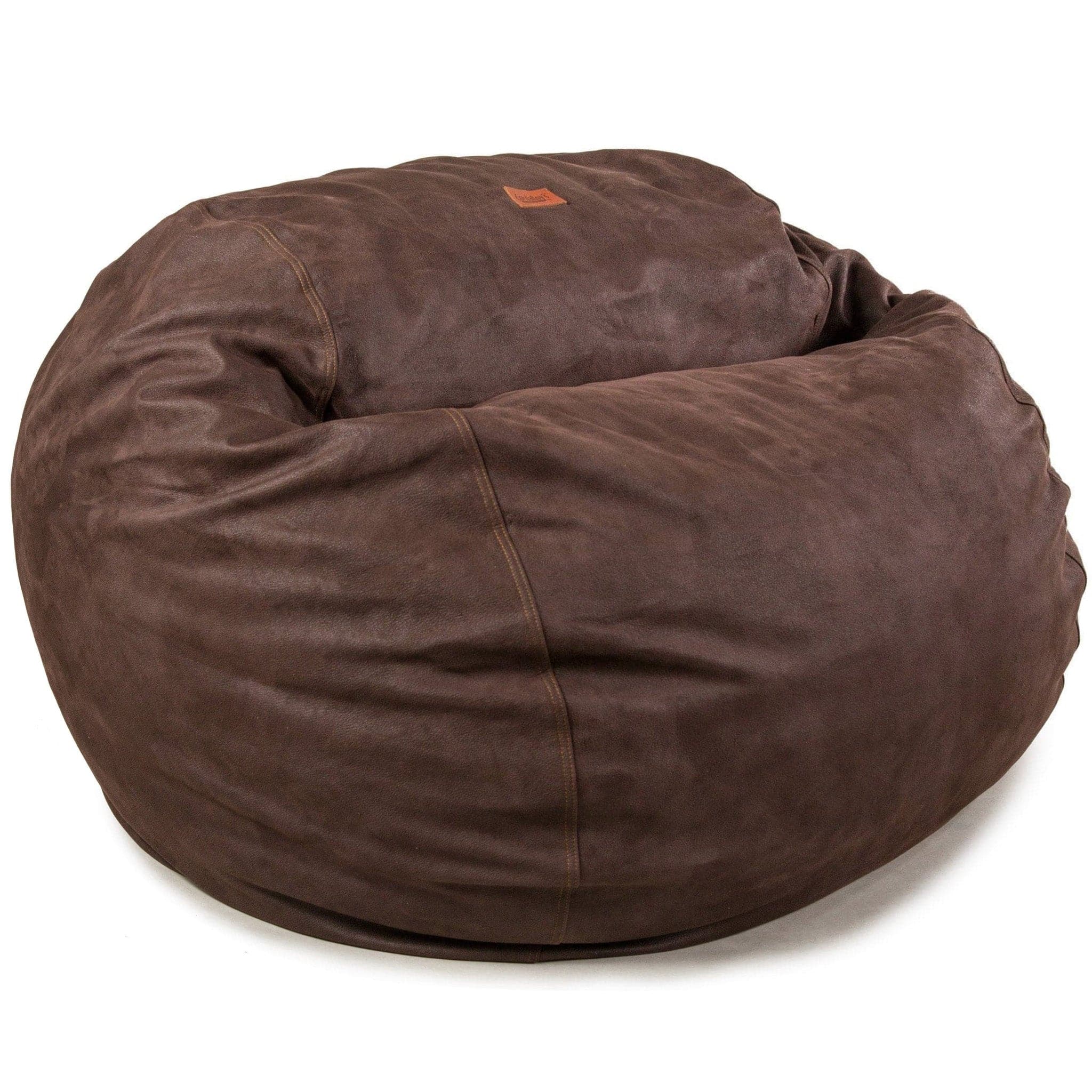 CordaRoy's King Faux Leather Convertible Bean Bag Chair