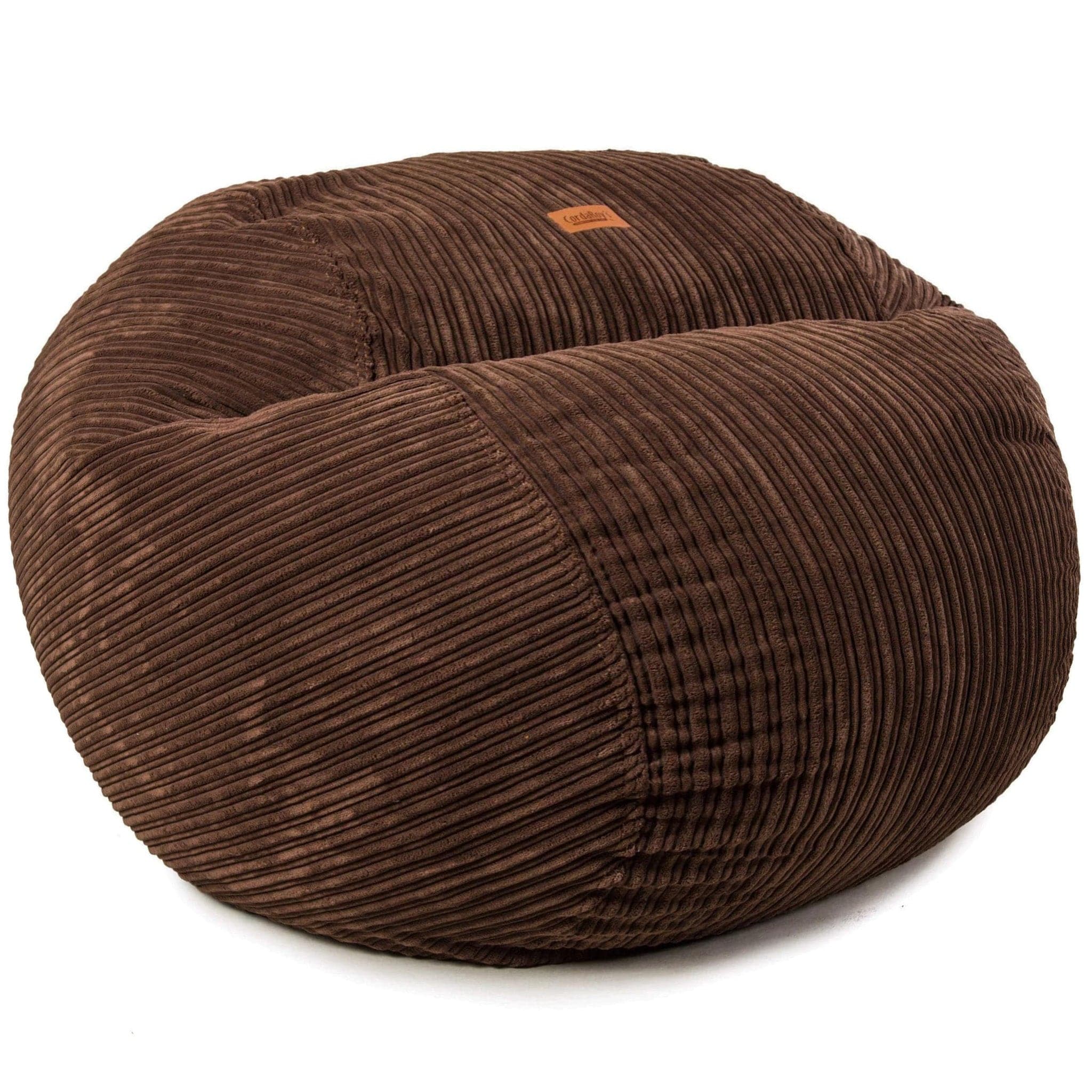 CordaRoy's King Terry Corduroy Convertible Bean Bag Chair