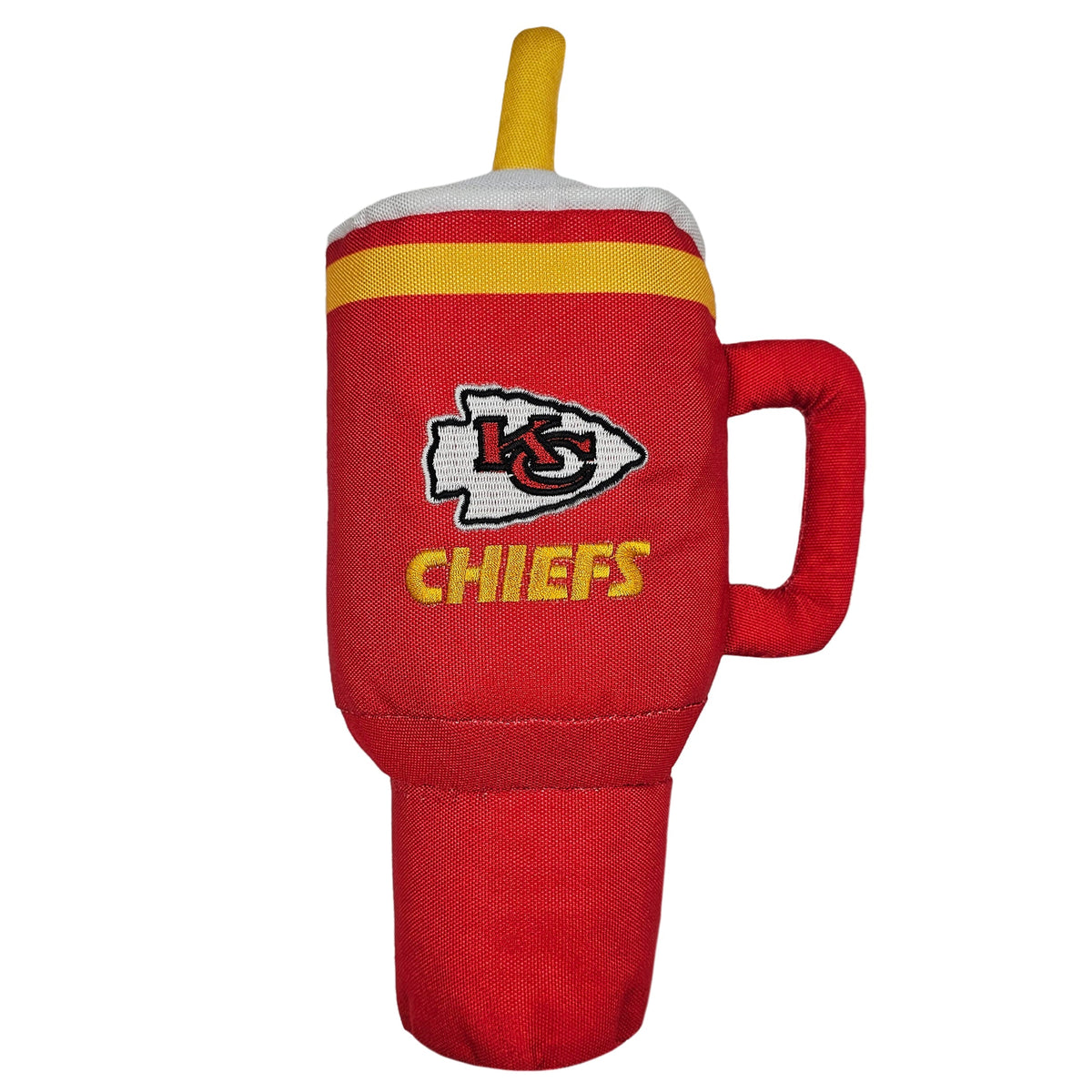 NFL Kansas City Chiefs Nylon Tumbler Dog Toy