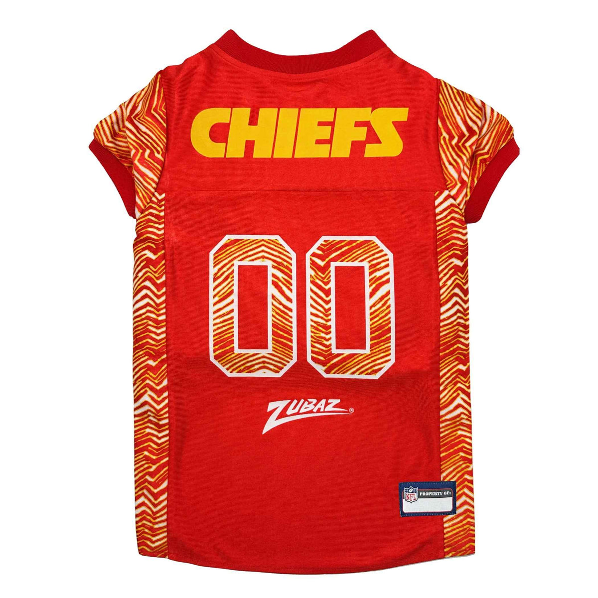 NFL Kansas City Chiefs Zubaz Pet Jersey