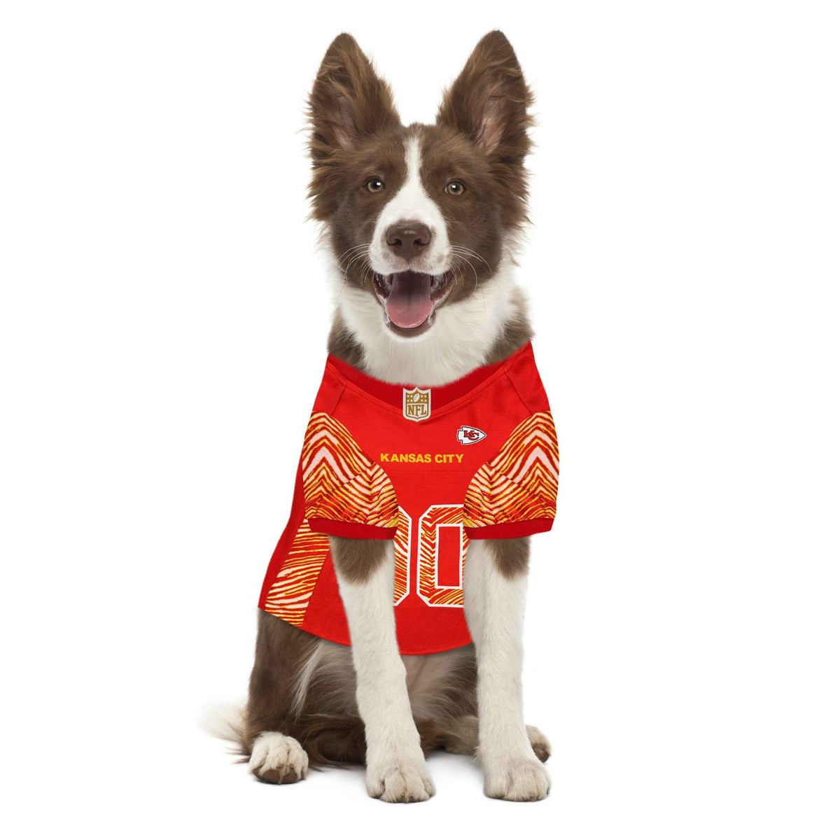 NFL Kansas City Chiefs Zubaz Pet Jersey