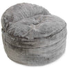 CordaRoy's King Faux Fur Nest Convertible Bean Bag Chair