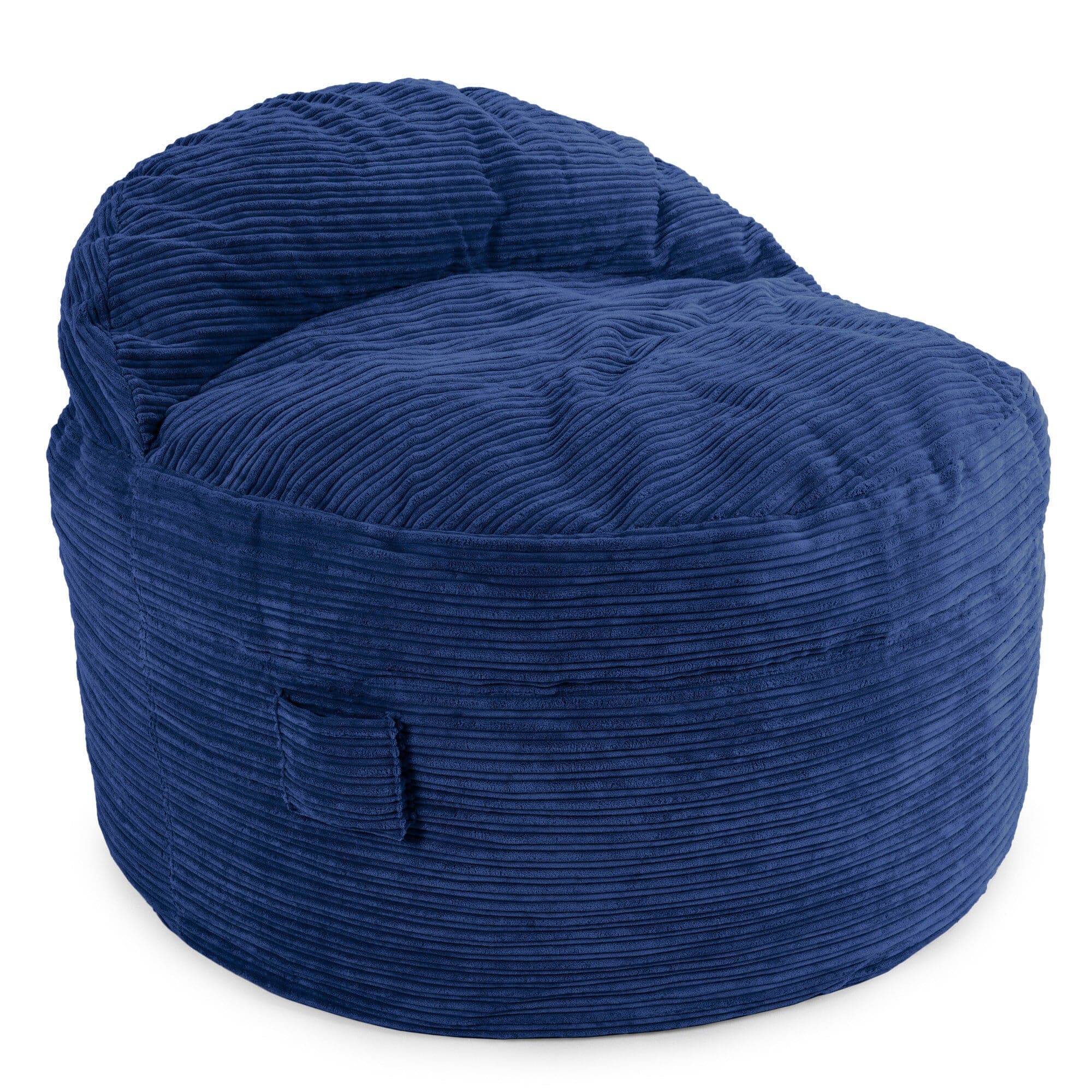CordaRoy's King Terry Corduroy Nest Convertible Bean Bag Chair