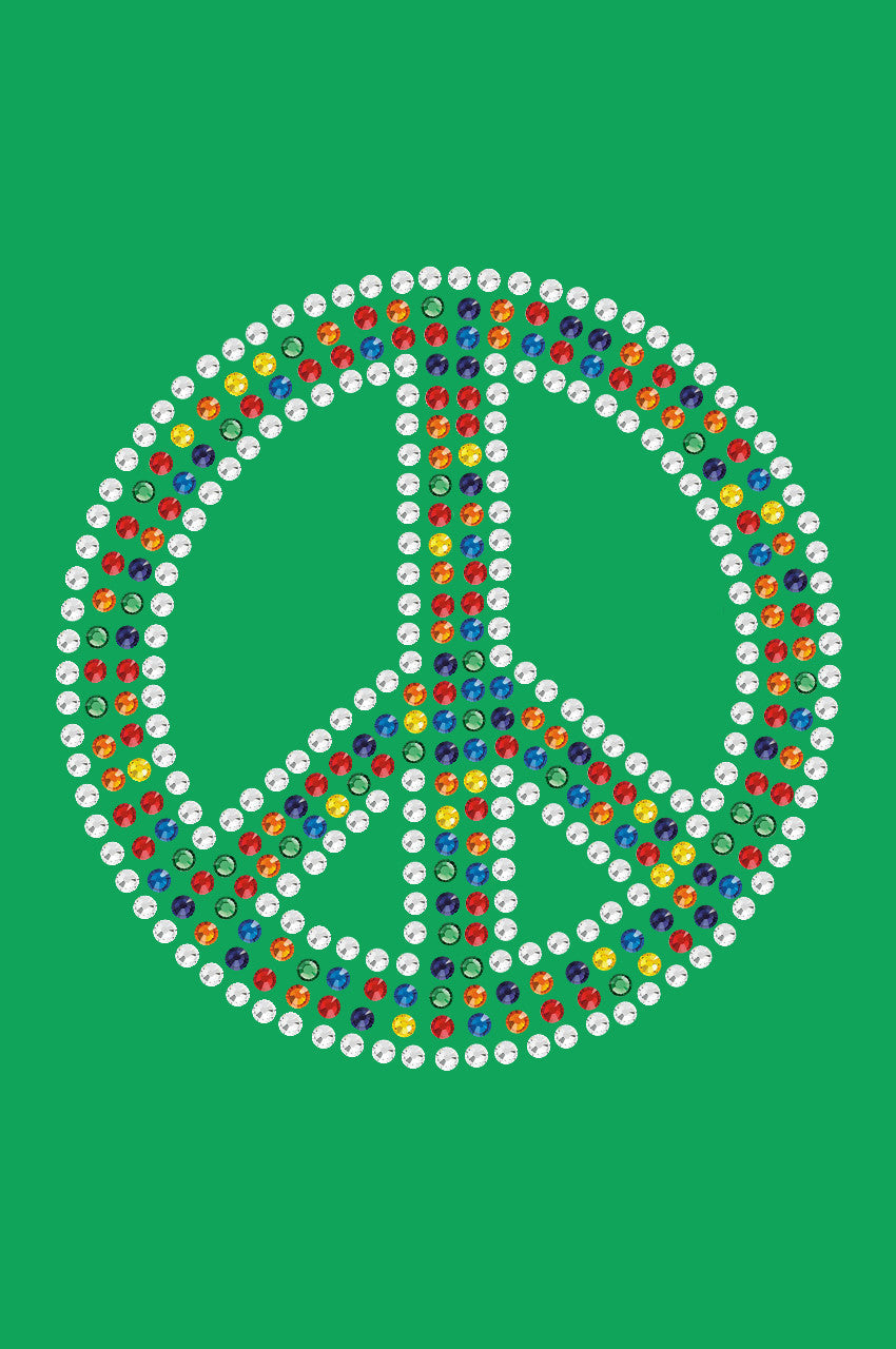 Peace Sign (Multicolor) - Bandanna