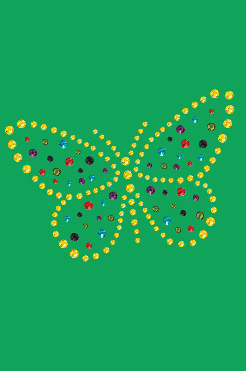 Yellow Dotted Butterfly - Bandanna