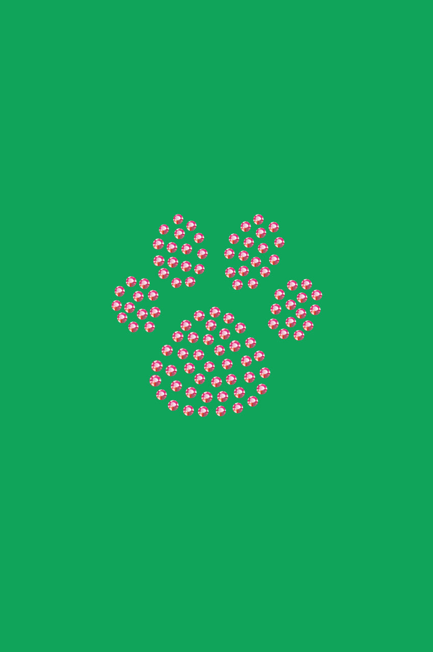 Paw (Pink Rhinestuds) bandana