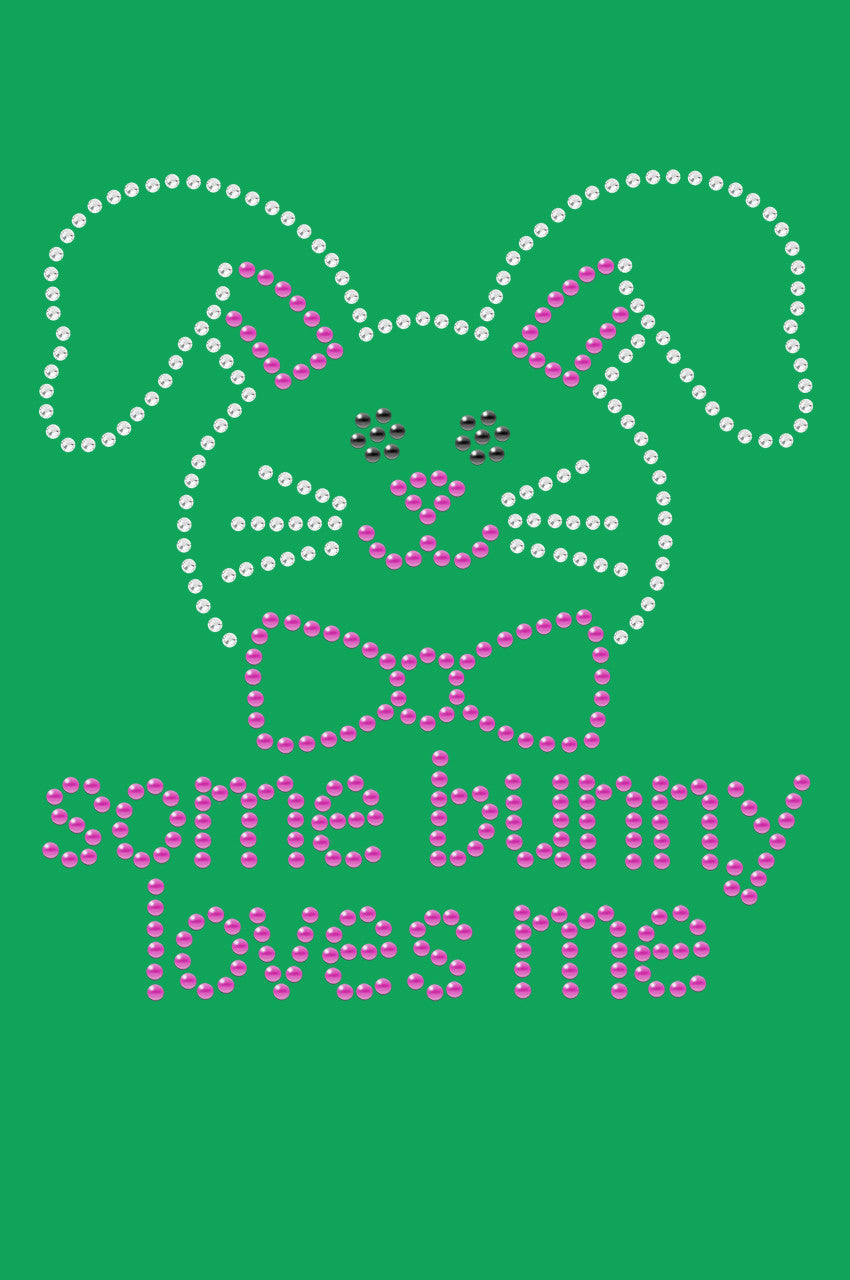 Some Bunny Loves Me (Pink) - Bandanna