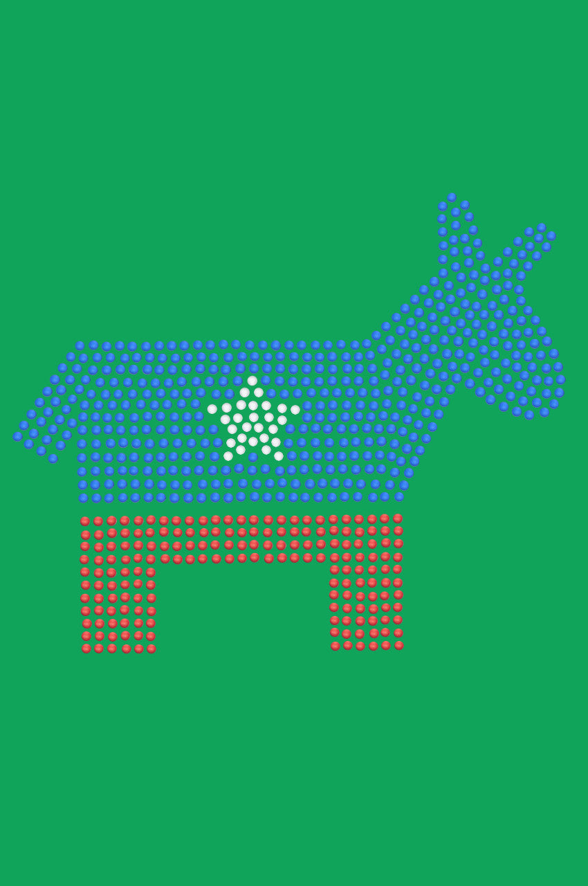 Patriotic Donkey - Bandanna
