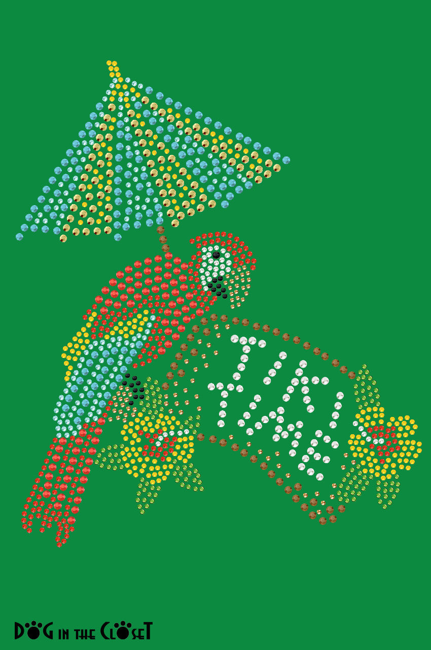 Tiki Time Parrot - Bandana