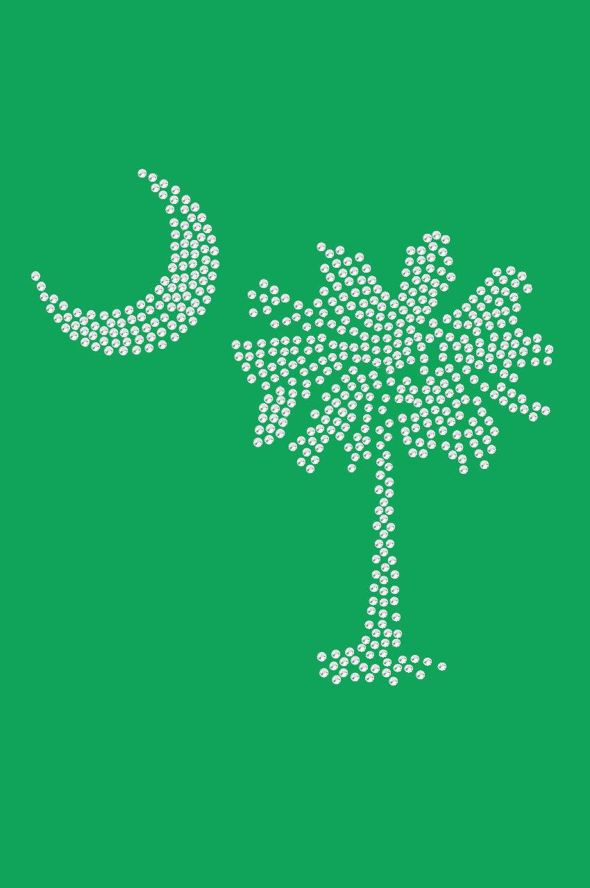 Palmetto Tree & Moon - Bandanna
