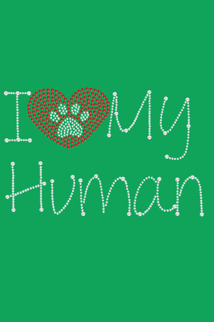 I Love My Human - bandana