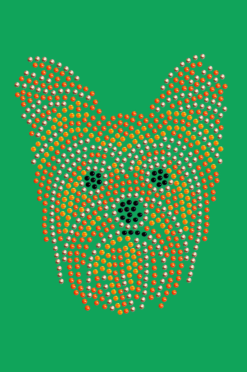 Yorkie Face 2 - bandana