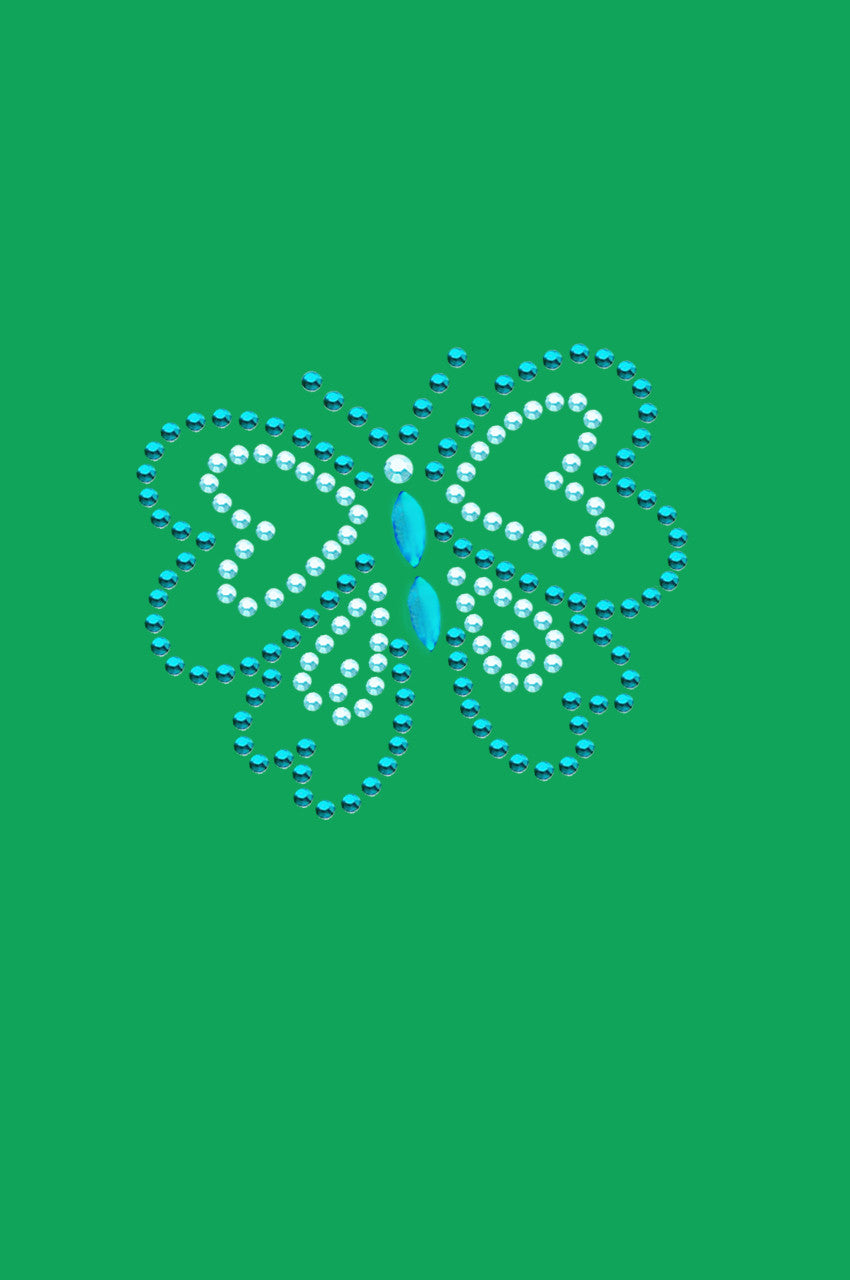 Blue Rhinestud Butterfly - Custom Tutu