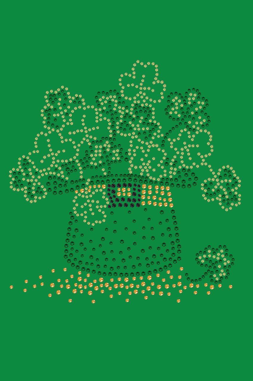 Shamrocks in Hat - Bandanna