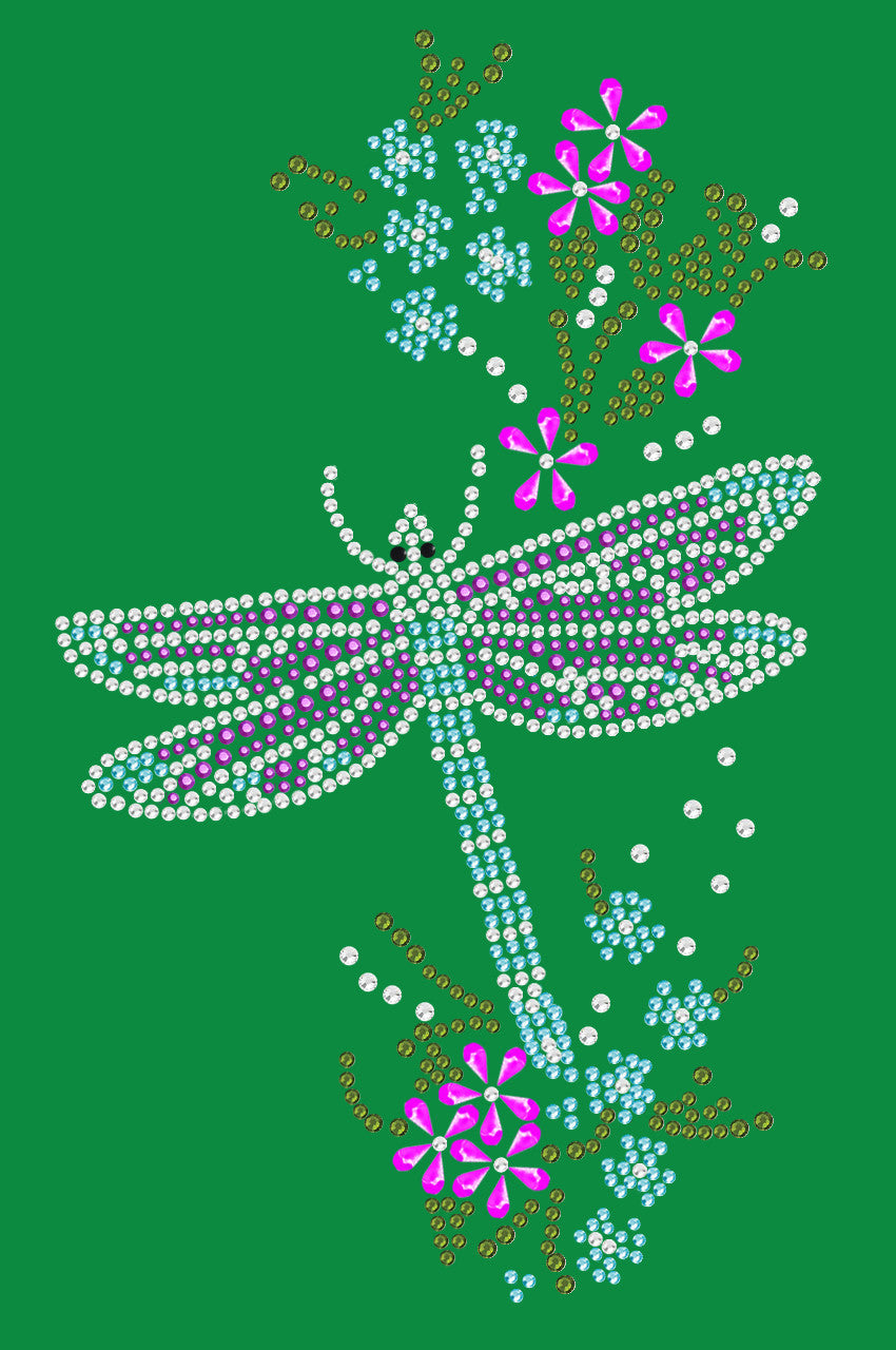 Dragonfly with Flowers - Custom Tutu
