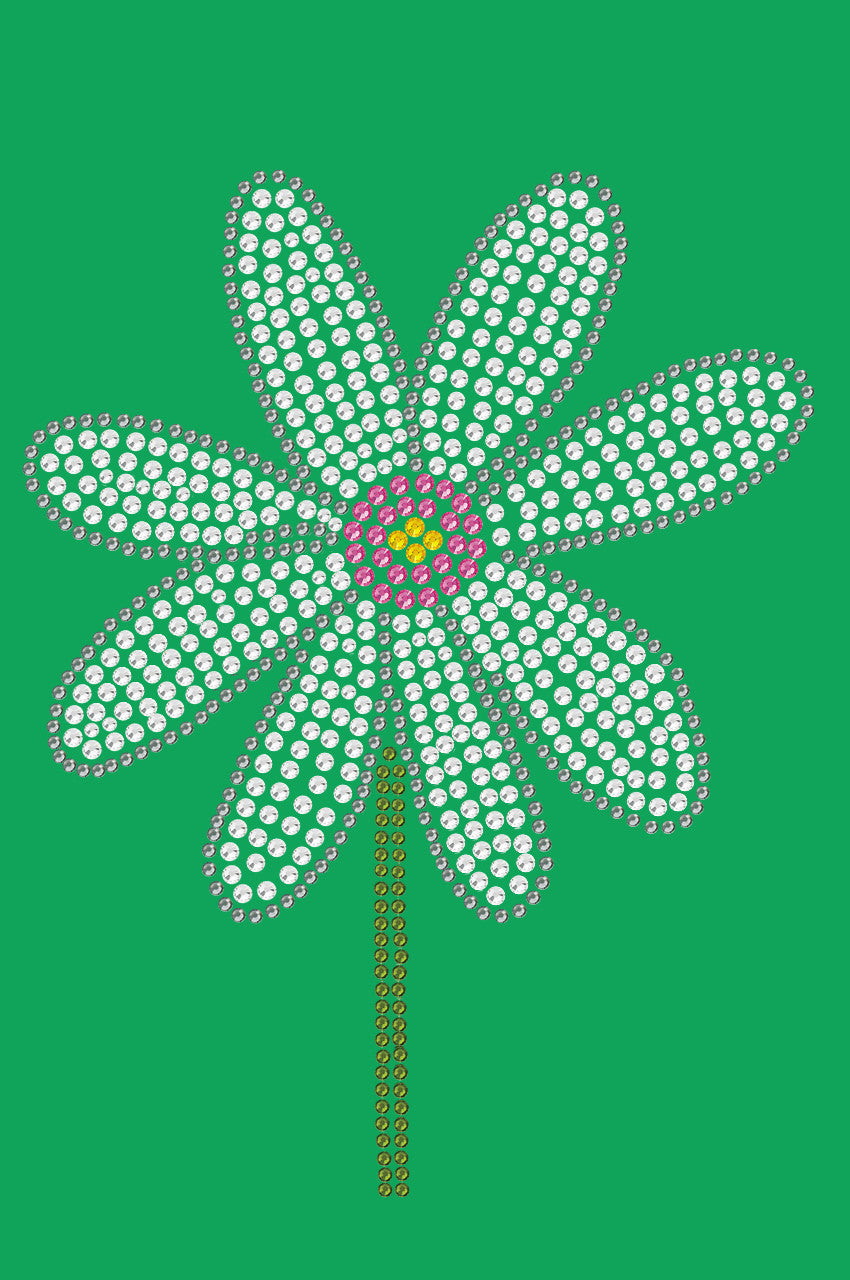 Daisy with Pink Center - Bandanna