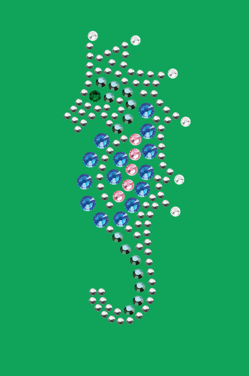 Seahorse (Blue) - Bandanna