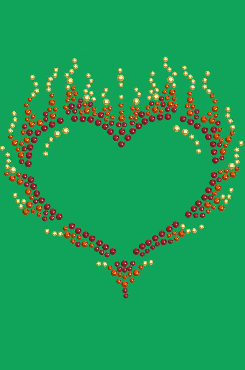 Flame Heart Bandanna