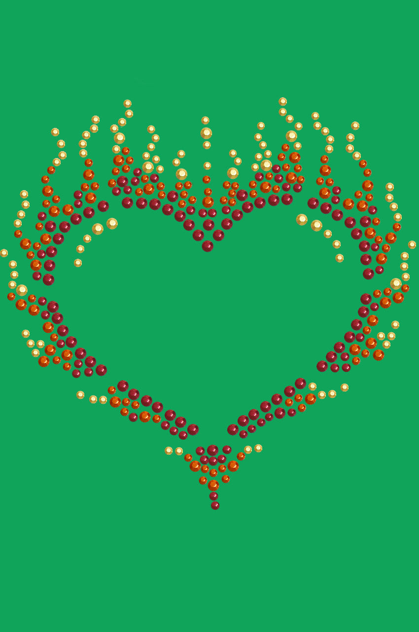 Flame Heart Bandanna