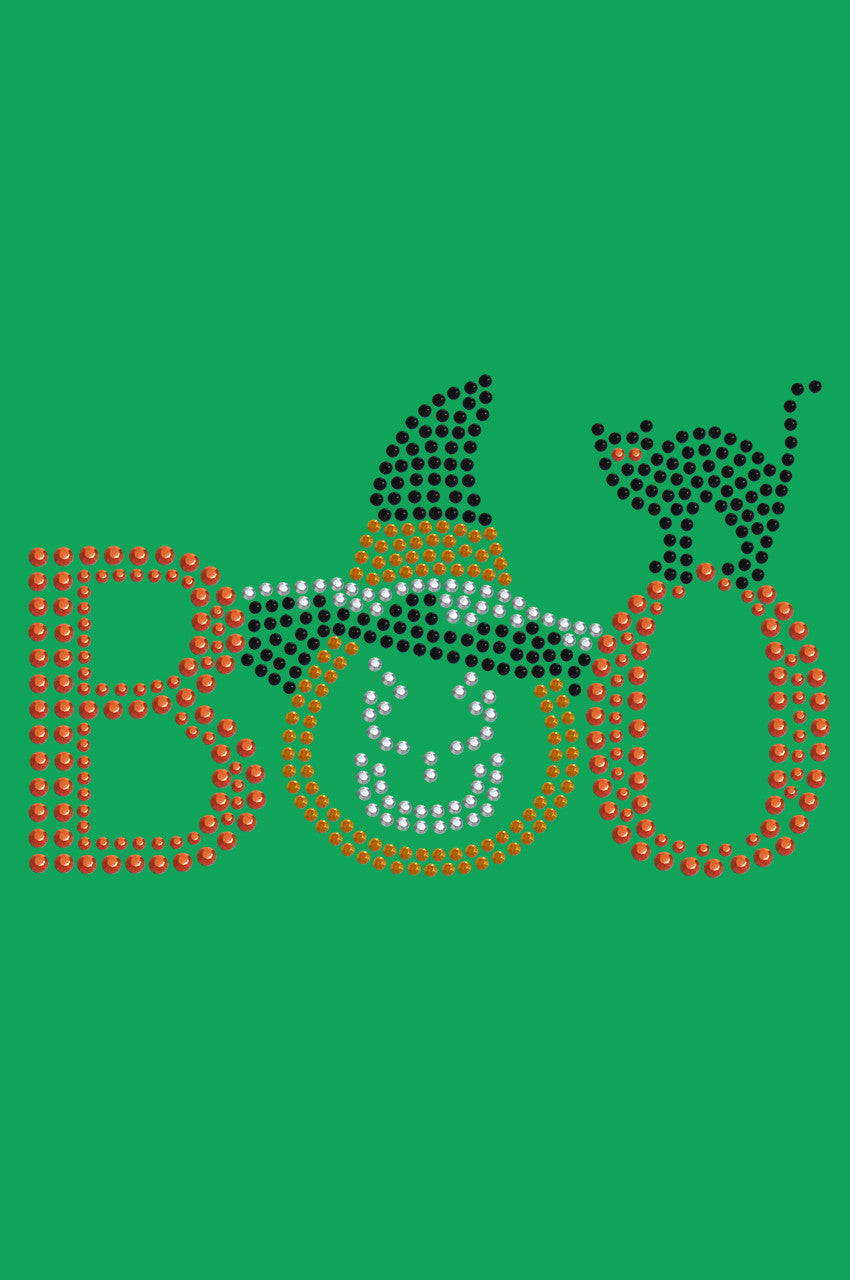 Boo with Hat and Cat Bandanna