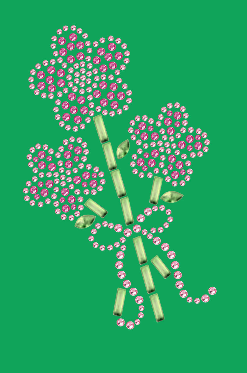 Pink Flower Bouquet - Bandanna