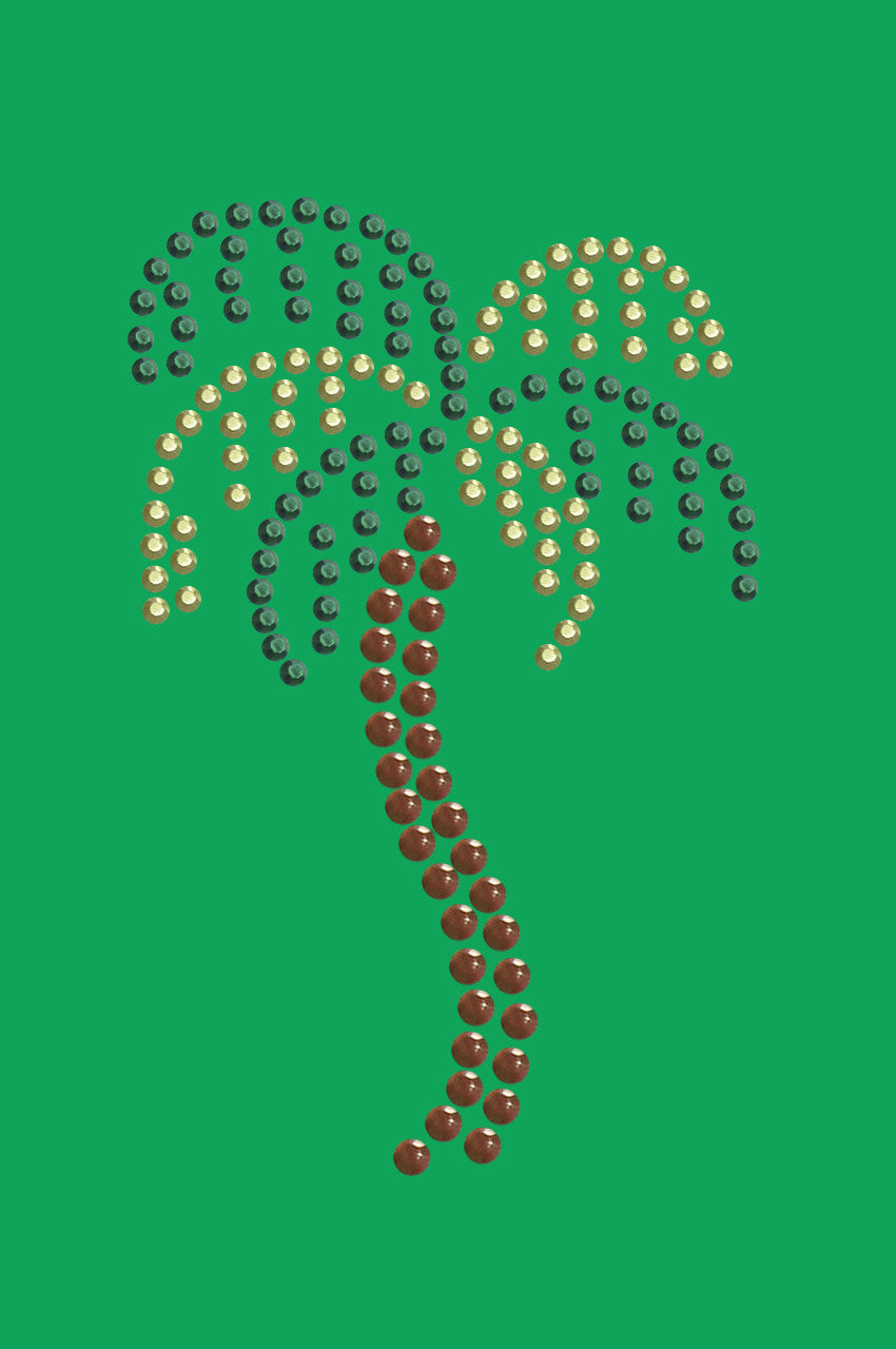 Palm Tree (Rhinestuds) - Bandanna