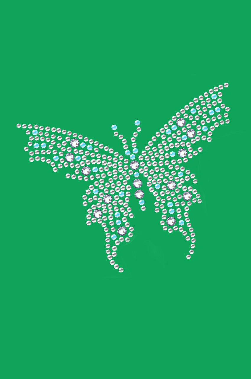 Blue Austrian Crystal Butterfly - Custom Tutu