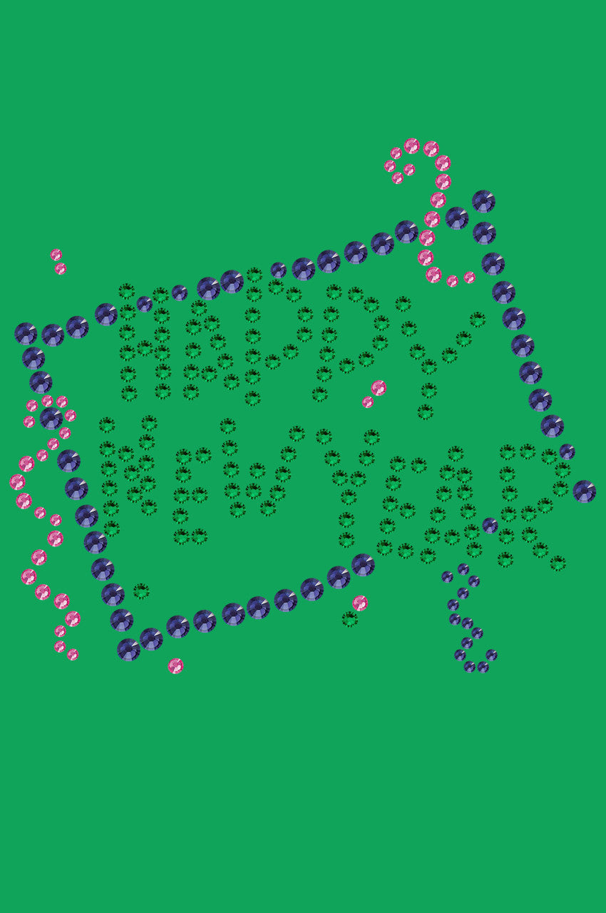 Happy New Year Confetti - Bandanna