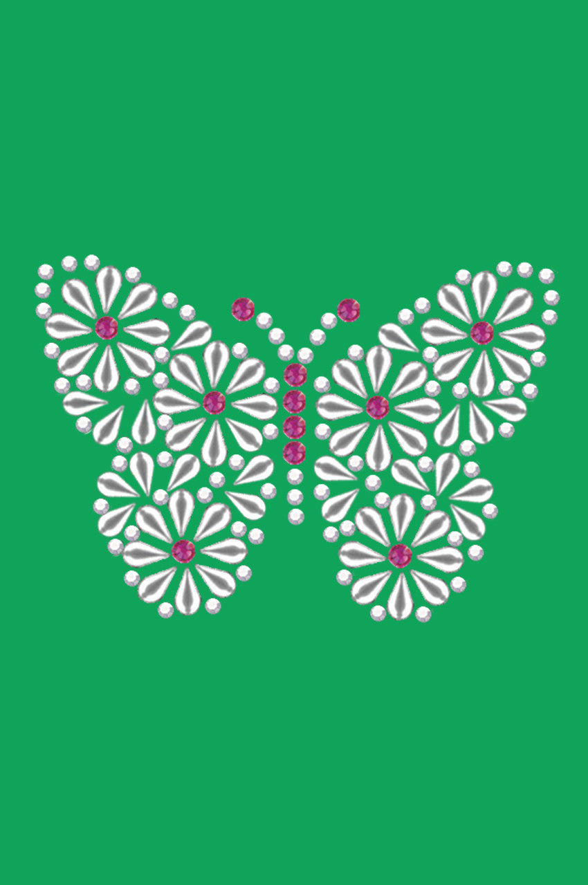 Silver Nailhead Butterfly - Custom Tutu