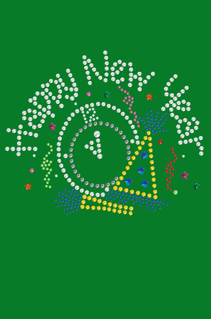 Happy New Year Clock - Bandanna