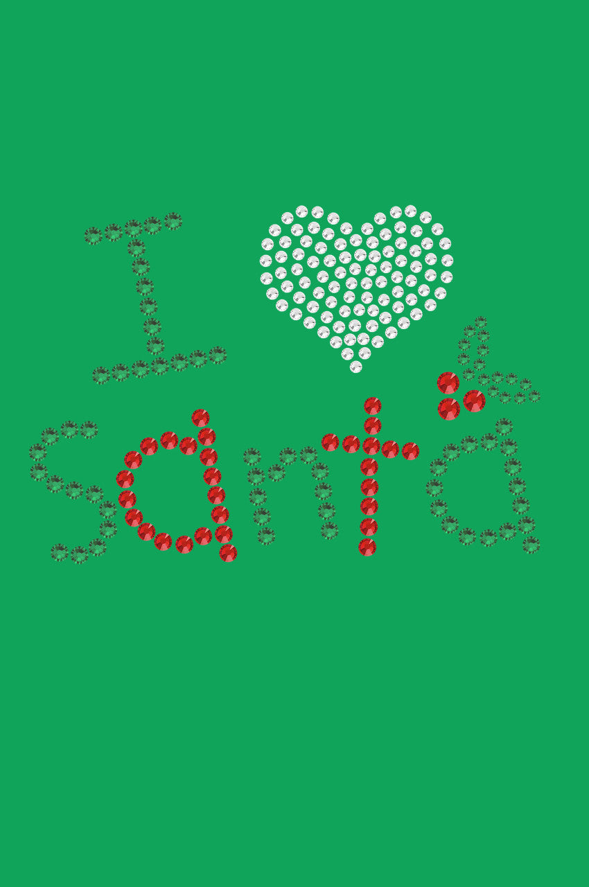 I Love Santa - Bandana