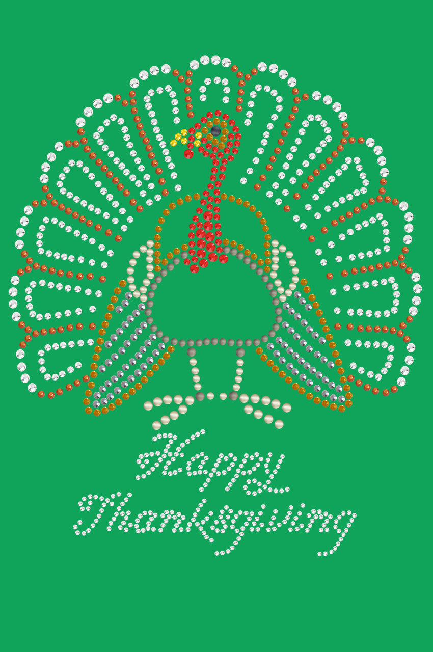 Happy Thanksgiving Turkey 2 Bandanna