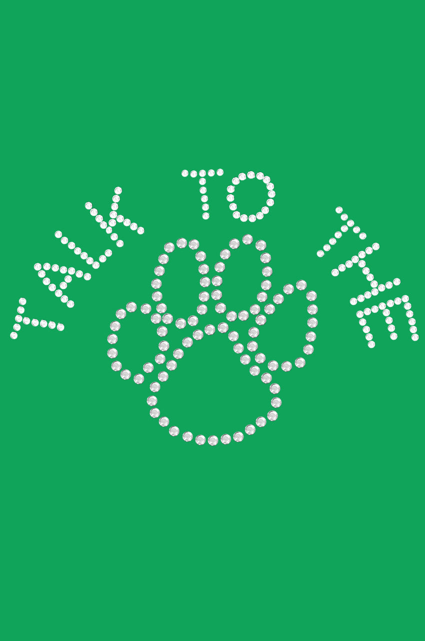 Talk to the Paw bandana