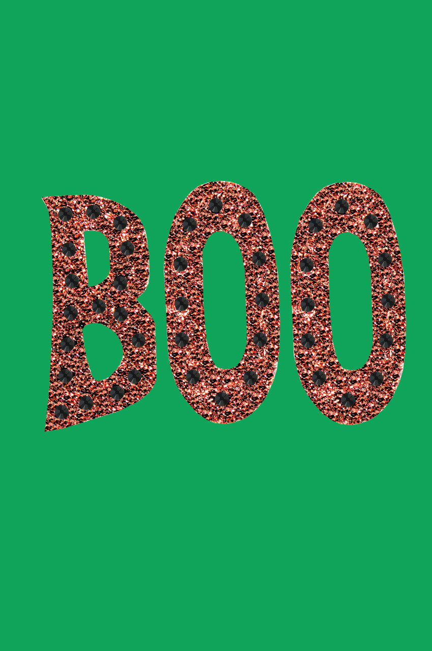 Orange Glitter Boo Bandanna