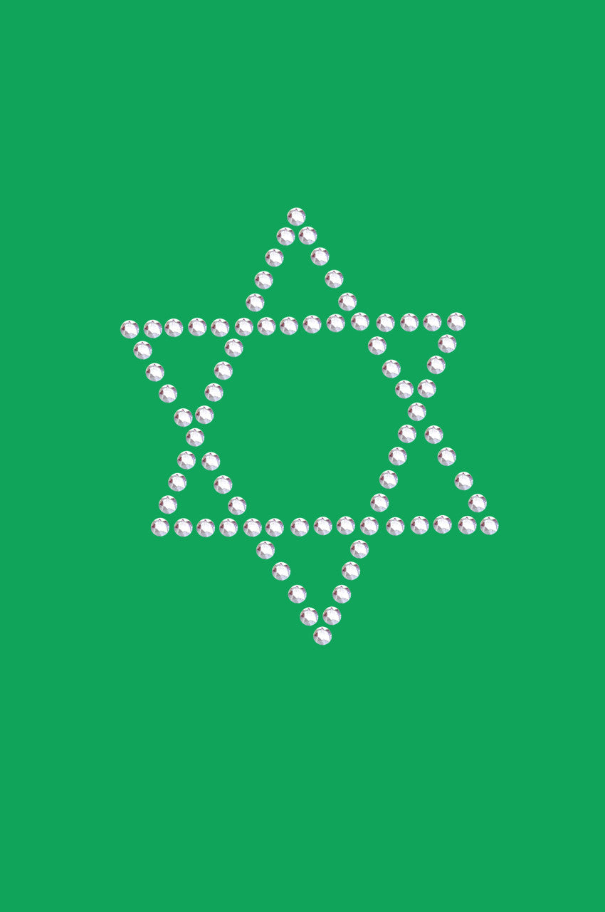 Star of David Small Rhinestud - Bandanna